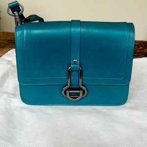 Leather shoulder bag